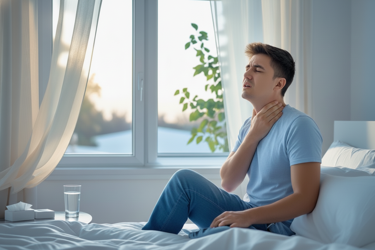 Kann Schlafen Bei Offenem Fenster Halsschmerzen Verursachen
